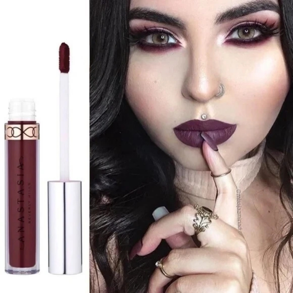 Anastasia Beverly Hills Liquid Lipstick - Heathers- Deep Burgundy